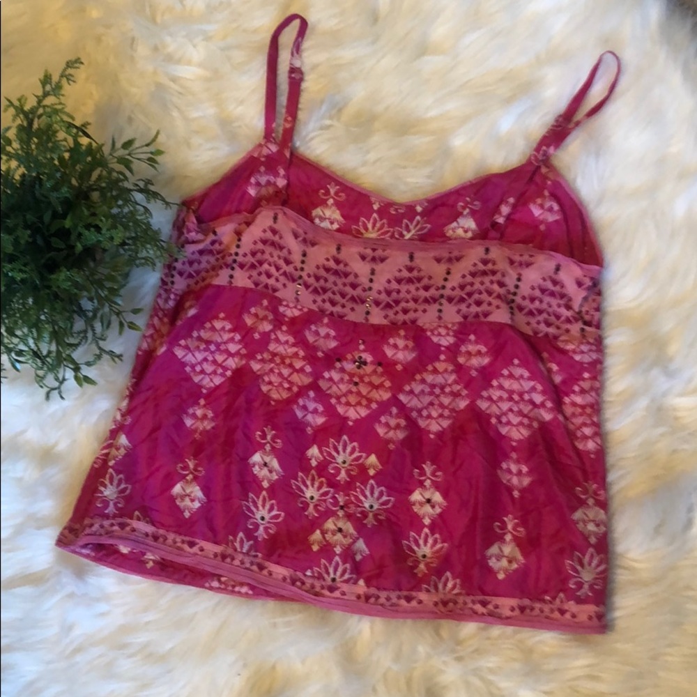 😎 3/$25 Y2K Vintage Gap Boho Style Silk Cami - Picture 2 of 7